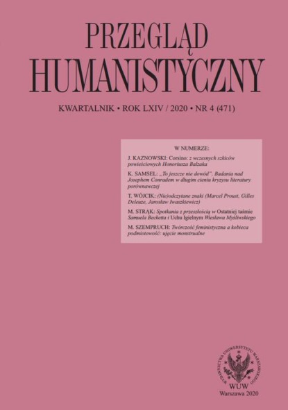 

Przegląd Humanistyczny 2020/4 (471)
