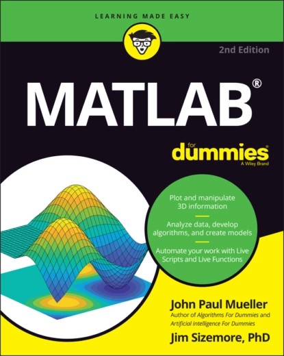 Обложка книги MATLAB For Dummies, John Paul Mueller