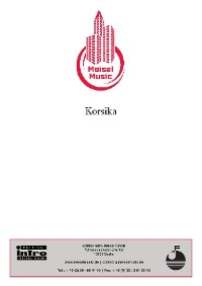 Обложка книги Korsika, Christian Bruhn
