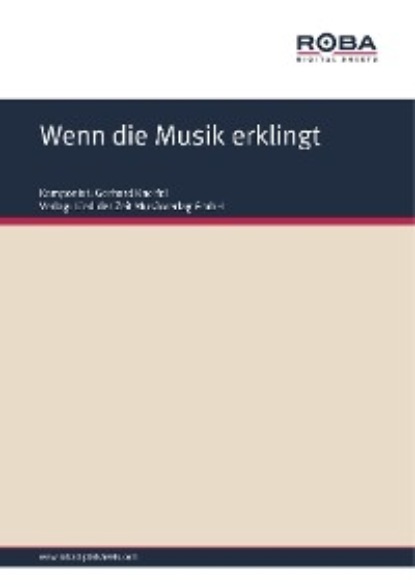 Jürgen Degenhardt - Wenn die Musik erklingt