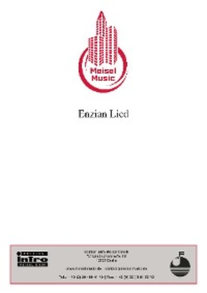 Обложка книги Enzian Lied, Kurt Feltz