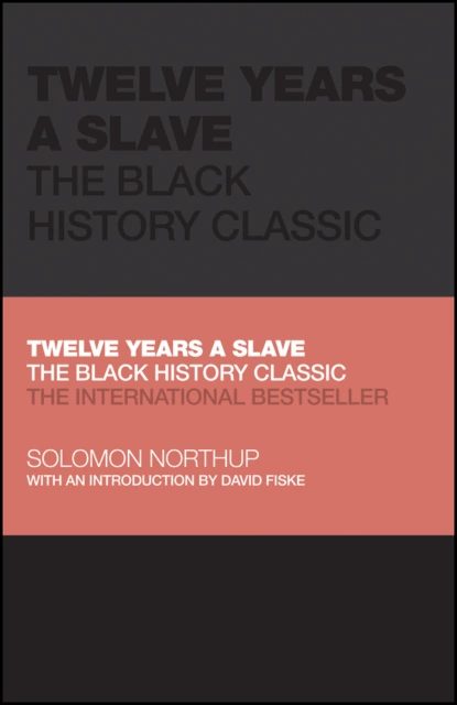 Обложка книги Twelve Years a Slave, Solomon Northup