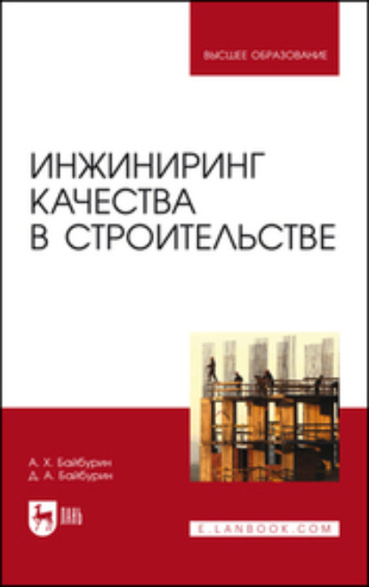 Инжиниринг качества в строительстве. Учебное пособие для вузов (А. Х. Байбурин). 2023г. 