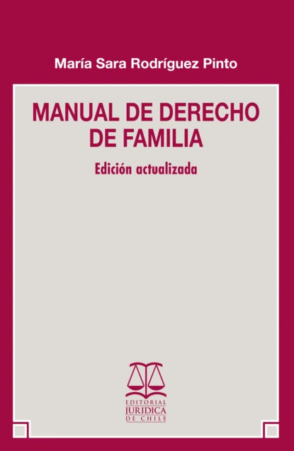 Обложка книги Manual de Derecho de Familia, María Sara Rodríguez Pinto