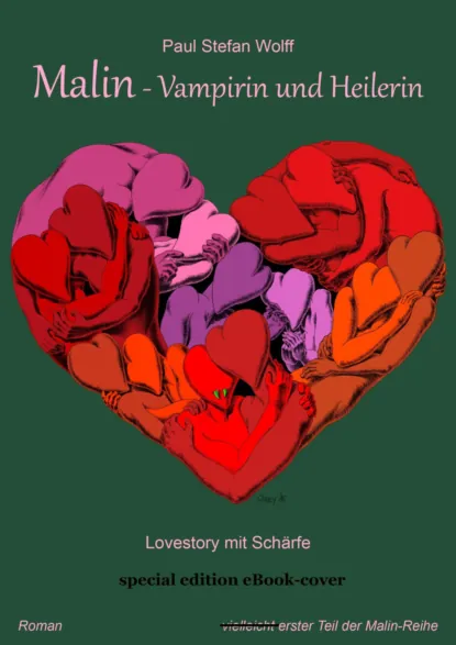 Обложка книги Malin - Vampir und Heilerin, Paul Stefan Wolff