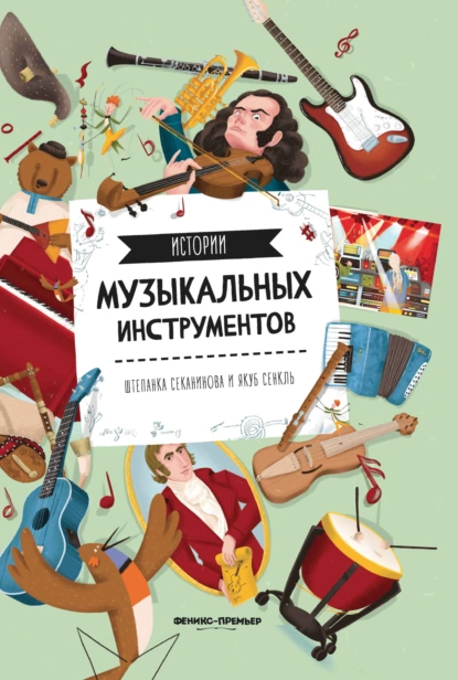 Обложка книги Истории музыкальных инструментов, Штепанка Секанинова