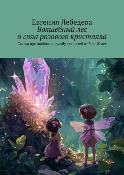 Обложка книги Волшебный лес и сила розового кристалла. Сказка про любовь и дружбу для детей от 3 до 10 лет, Евгения Лебедева