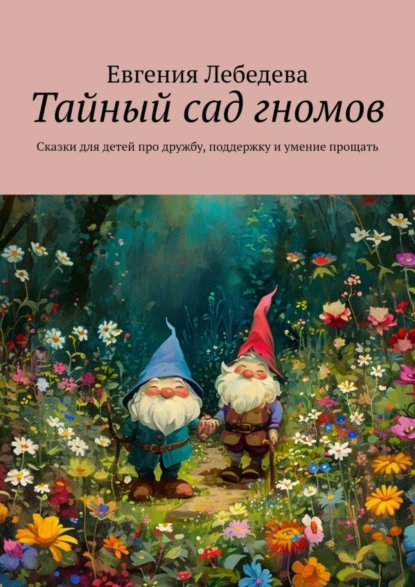 Обложка книги Тайный сад гномов. Сказки для детей про дружбу, поддержку и умение прощать, Евгения Лебедева