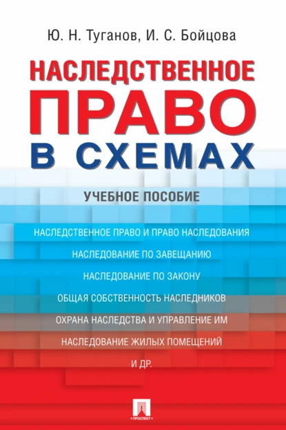 Обложка книги Наследственное право в схемах, Ю. Н. Туганов