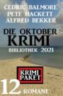 Die Oktober Krimi Bibliothek 2021: Krimi Paket 12 Romane