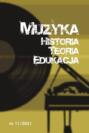 Muzyka. Historia. Teoria. Edukacja nr 11\/2021